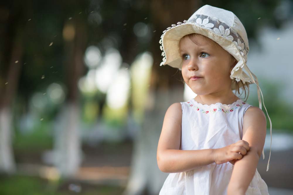 Haut Behandlung Kinder